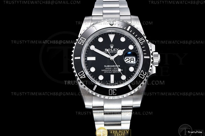 0331 ROLSUB0424A – Submariner 116610LN 904L SS SS Blk KING VS Affordable 1049